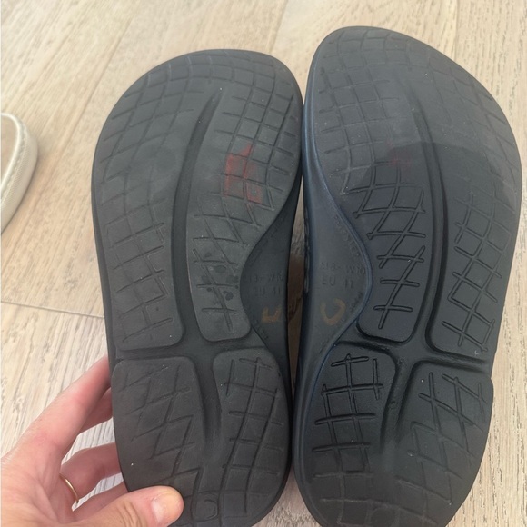 OOFOS WOMEN'S OOAHH SLIDE SANDAL - BLACK SIZE 10 - Picture 4 of 4